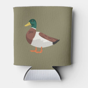 Mallard Duck Can Cooler