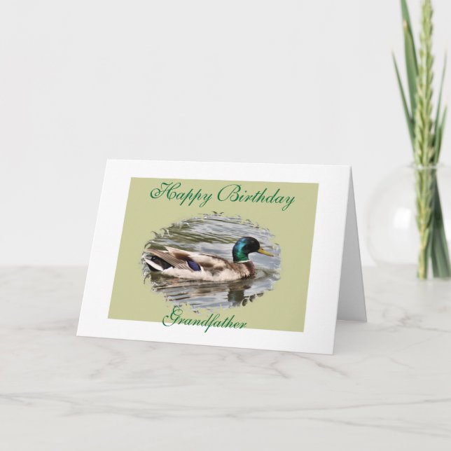 Mallard Duck Card (Front)