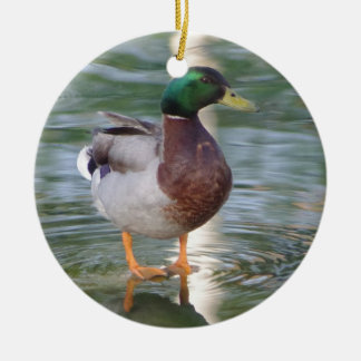 Mallard Duck Ceramic Tree Decoration
