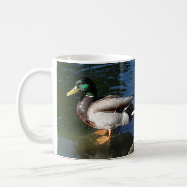 Mallard Duck Coffee Mug (Left)