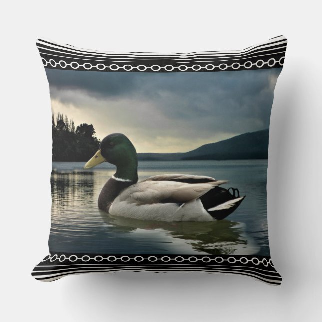 Mallard Duck Cushion (Front)