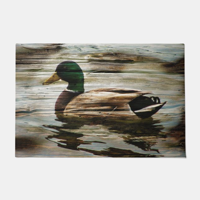 Mallard Duck Doormat (Front)