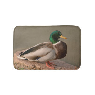 Mallard Duck Drake Bath Mat