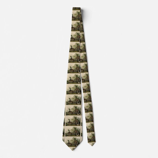 Mallard Duck from Audubon's Birds of America Tie (Front)