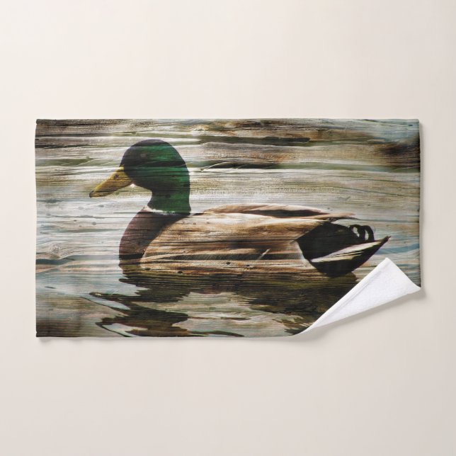 Mallard Duck Hand Towel (Hand Towel)