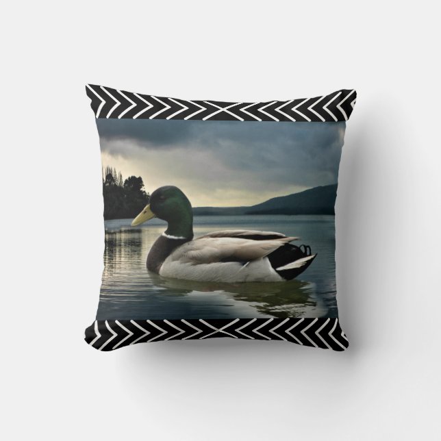 Mallard Duck Lake Cushion (Front)