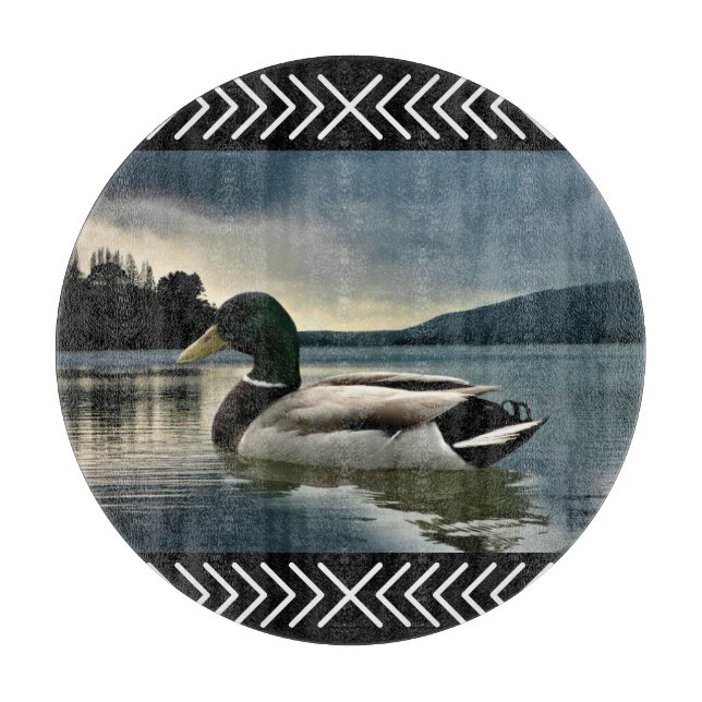 Mallard Duck Lake Cutting Board (Front)