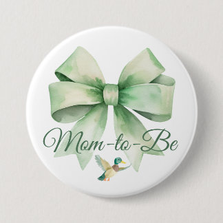 Mallard Duck Mum-to-Be Baby Shower Pin