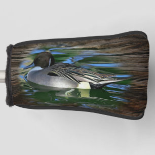 Mallard Duck On Lake Golf Head Cover
