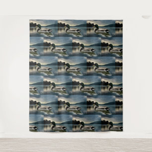 Mallard Duck On The Lake Tapestry