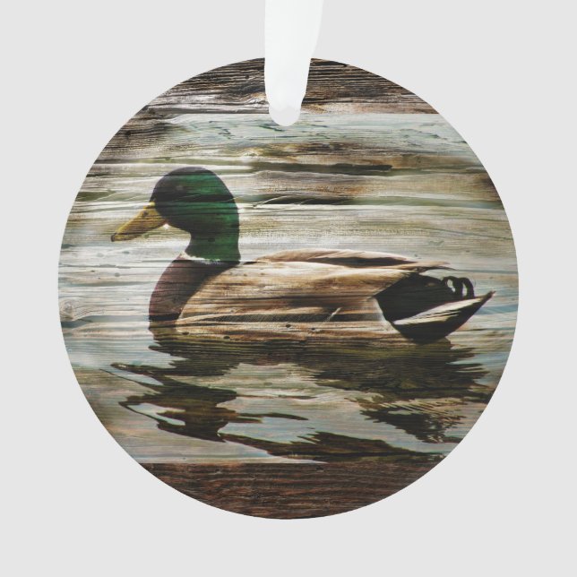 Mallard Duck Ornament (Front)