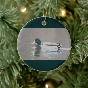 Mallard Duck Photo Ornament