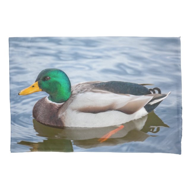 Mallard Duck Pillowcase (Front)