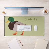 Mallard Duck Realistic Illustration Personalised