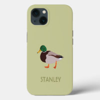 Mallard Duck Realistic Illustration Personalised