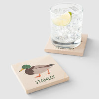 Mallard Duck Realistic Illustration Personalised