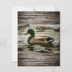 Mallard Duck RSVP Card