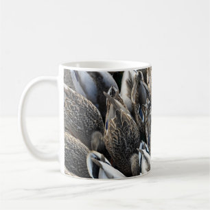 Mallard duck tails coffee mug