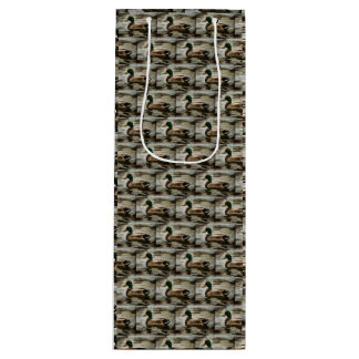 Mallard Duck Wine Gift Bag