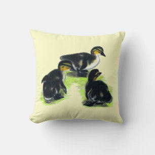 Mallard Ducklings Cushion