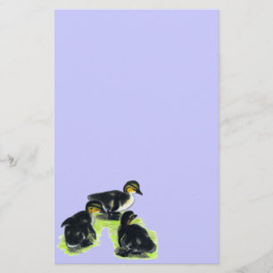 Mallard Ducklings Stationery