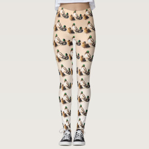 Mallard Ducks Bird Animal Leggings