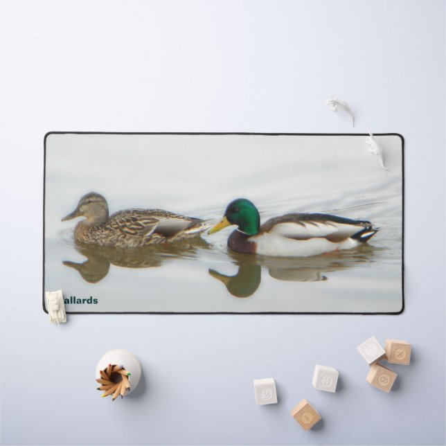 Mallard Ducks Desk Mat (Kids Table)