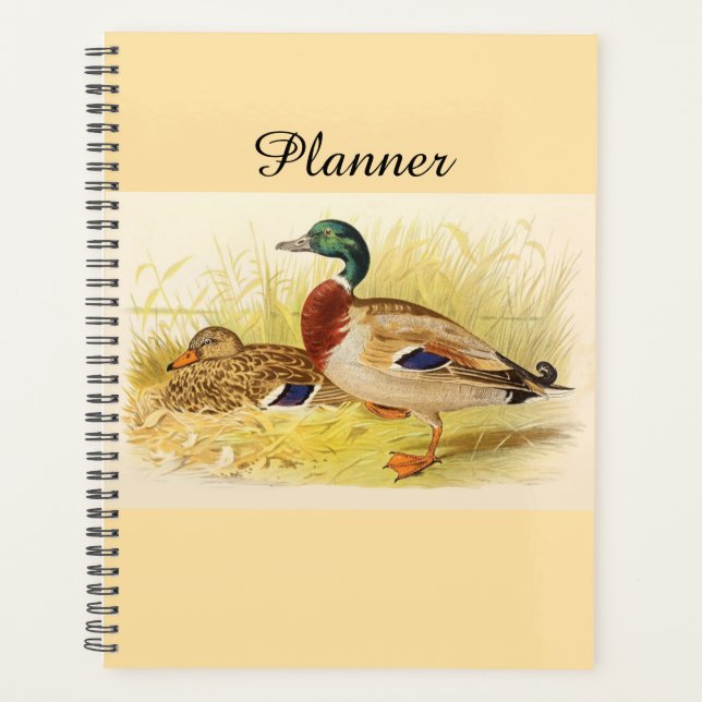 Mallard Ducks Planner (Front)