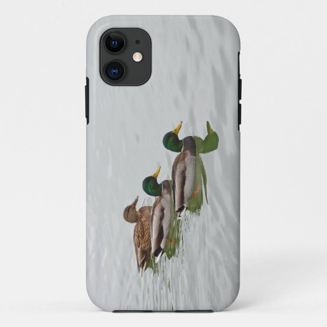 Mallard ducks print iphone 5 case (Back)