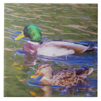 Mallard Ducks Tile