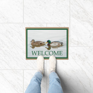 Mallard Ducks - Welcome Doormat
