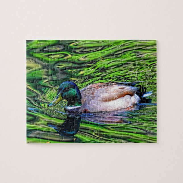 MALLARD JIGSAW PUZZLE (Horizontal)
