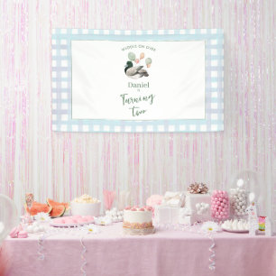 Mallard Lucky Duck Any Age Birthday Banner