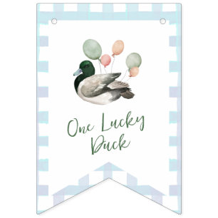 Mallard Lucky Duck Birthday Bunting