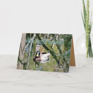 Mallard on the Pond 2- customize any occasion Card