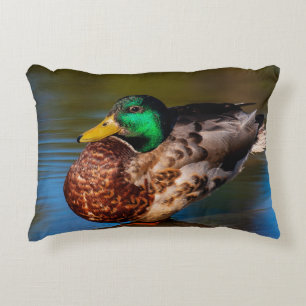 Mallard Portrait Decorative Cushion