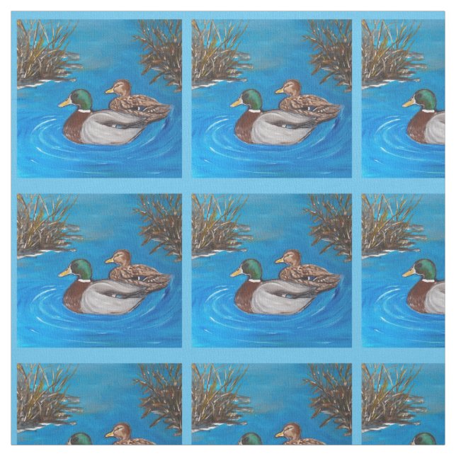 MALLARDS FABRIC (Swatch)