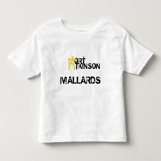 Mallards New Age Toddler Tee (Front)