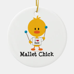 Mallet Chick Ornament