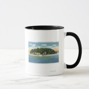 Malletts Bay View of Marble Island Mug