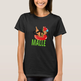 Mallorca Beer An The Playa Beach Holiday Party Mal T-Shirt