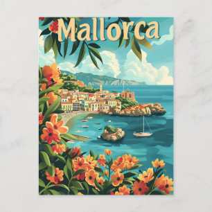 Mallorca Coast Postcard