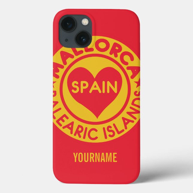 MALLORCA custom monogram cases (Back)