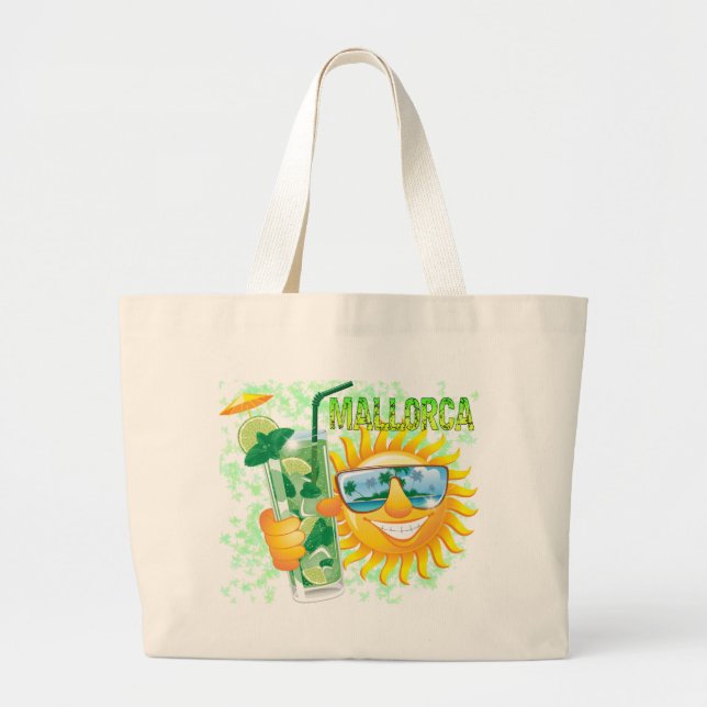 Mallorca Large Tote Bag (Front)