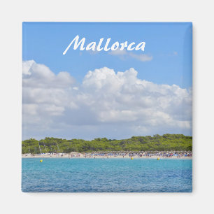 Mallorca Playa Es Trenc Travel Souvenir Magnet