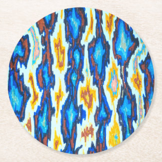 Mallorca Round Paper Coaster