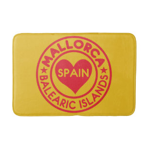 Mallorca Spain bath mats