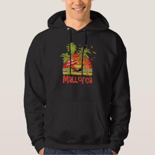 Mallorca Spain Beach Hammock Sunset Hoodie