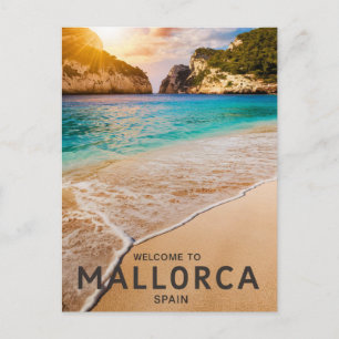Mallorca, Spain Beach Postcard