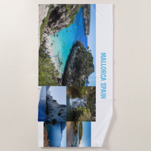 Mallorca Spain Beach Towel